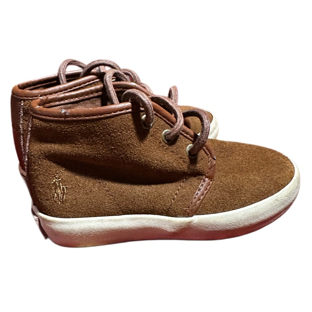 Polo Ralph Lauren Keaton Chukka Boot sneaker brown suede size 7.5